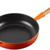 Le Creuset Sautépfanne Signature Aus Gusseisen Mit Holzgriff In Ofenrot 10