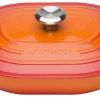 Le Creuset Oblong Signature In Ofenrot 25