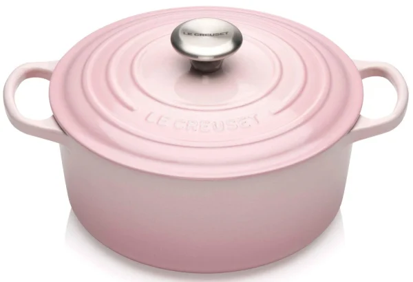 Le Creuset LeCreuset Bräter Signature Rund In Shell Pink 1