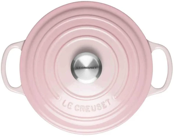 Le Creuset LeCreuset Bräter Signature Rund In Shell Pink 3
