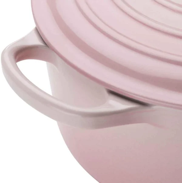 Le Creuset LeCreuset Bräter Signature Rund In Shell Pink 6