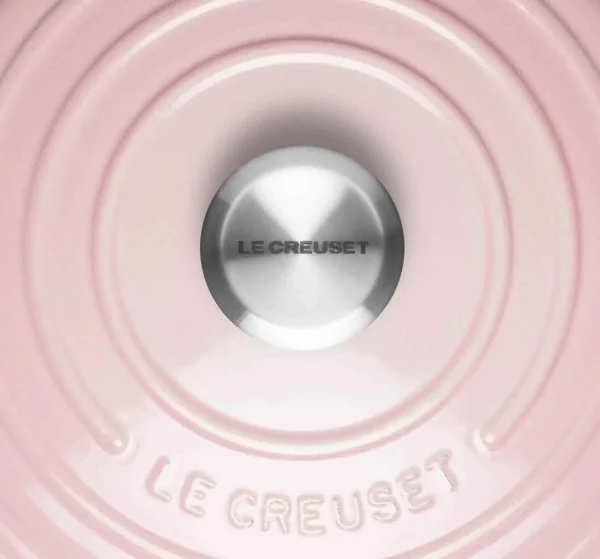 Le Creuset LeCreuset Bräter Signature Rund In Shell Pink 4