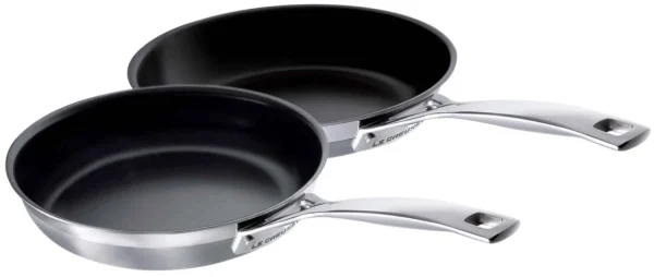 Le Creuset 3-ply Pfannen-Set, 2-teilig, 20 & 24 Cm 1