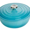 Le Creuset Familientopf La Marmite Aus Gusseisen In Karibik, 26 Cm 17